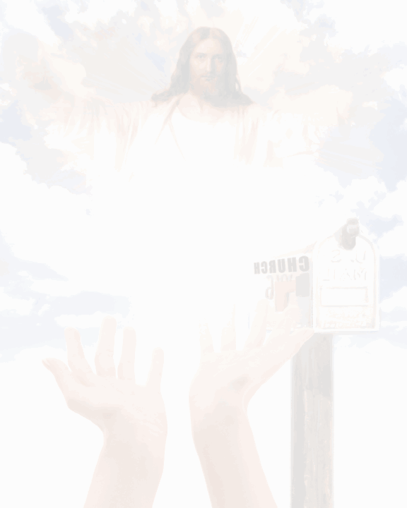 Jesus Hands Mailbox