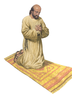 Prayer rug man clip