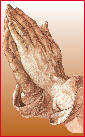 Praying hands Brown