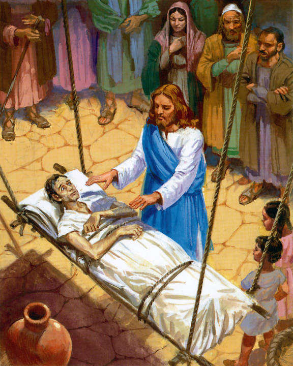 Jesus Healing Sickman
