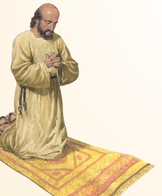Prayer rug man clip